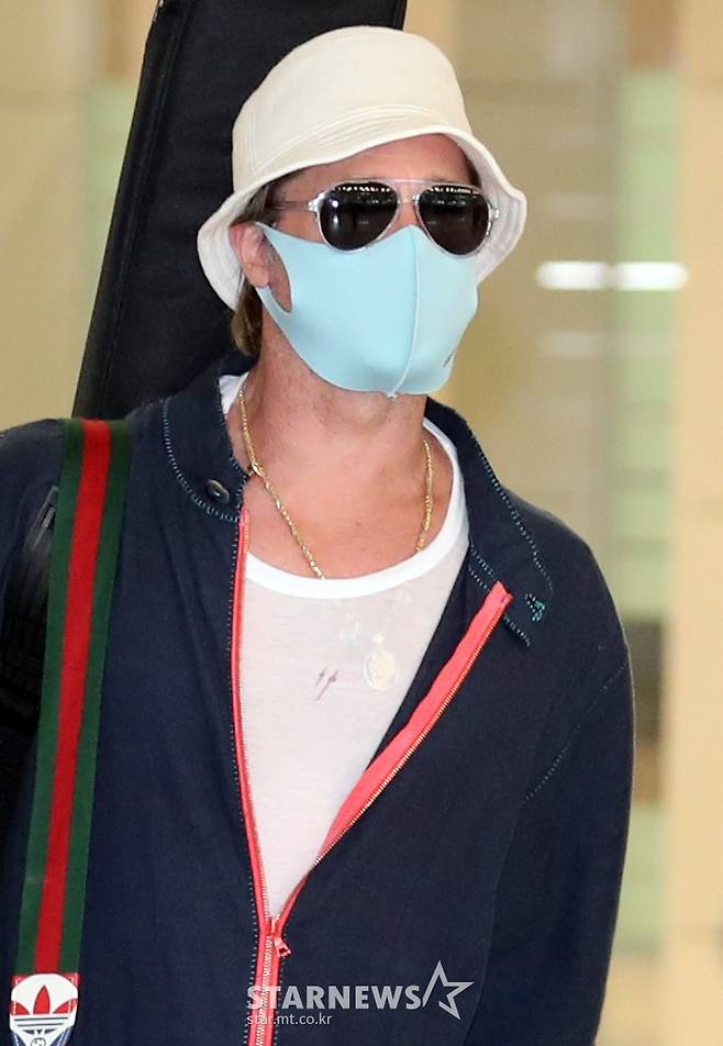 브래드 피트 '흩날리는 멋짐'[★포토]