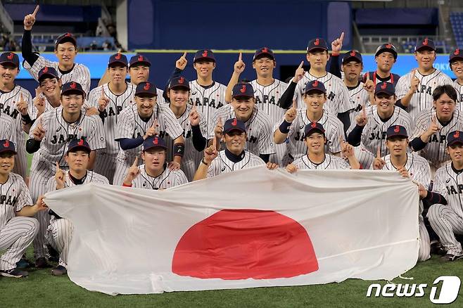 일본 야구대표팀. ⓒ AFP=뉴스1
