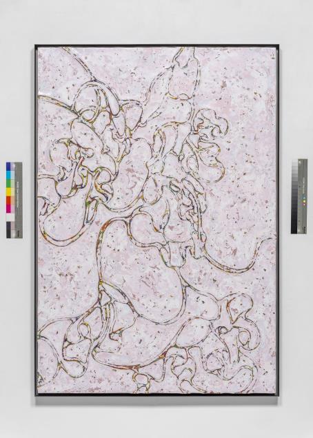 이불 'Perdu CXXXVIII', Mother of pearl, acrylic paint on wooden base panel, 163x113x6.5cm [BB&M 갤러리 제공. 재판매 및 DB 금지]