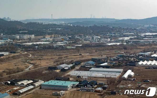 3기 신도시로 지정된 경기도 고양시 덕양구 창릉신도시 예정부지. 뉴스1 ⓒ News1 이재명 기자