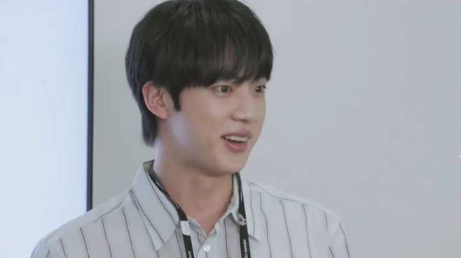 "대본無" 방탄소년단 진 '출근용사 김석진' 깜짝 놀랄 비하인드