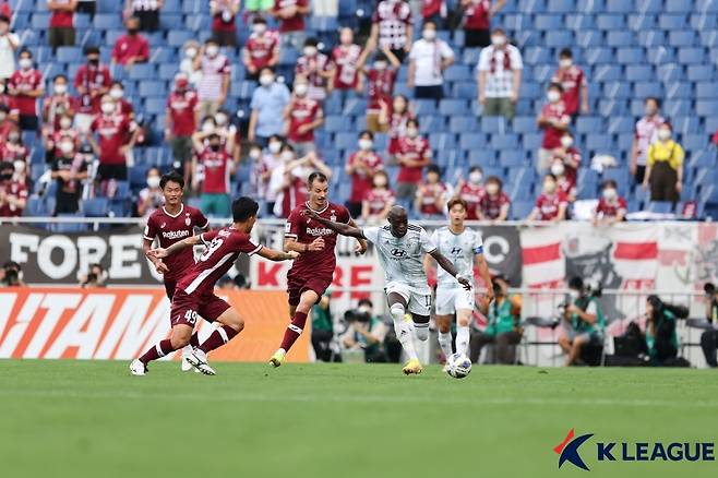 전북과 비셀 고베의 경기(한국프로축구연맹 제공)