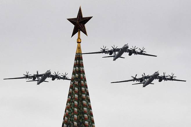 러시아 전략폭격기. (사진= AFP)