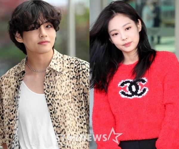 가수 뷔, 제니 /사진=스타뉴스