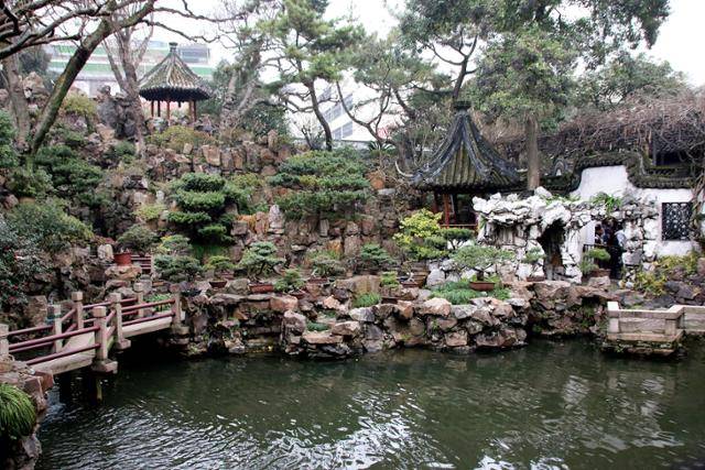 상하이 예원의 대가산. ⓒ최종명