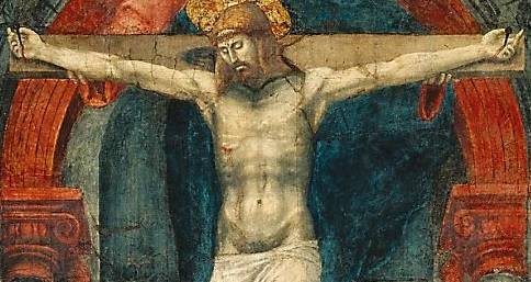 마사초, 성 삼위일체(일부 확대), 1424~1427