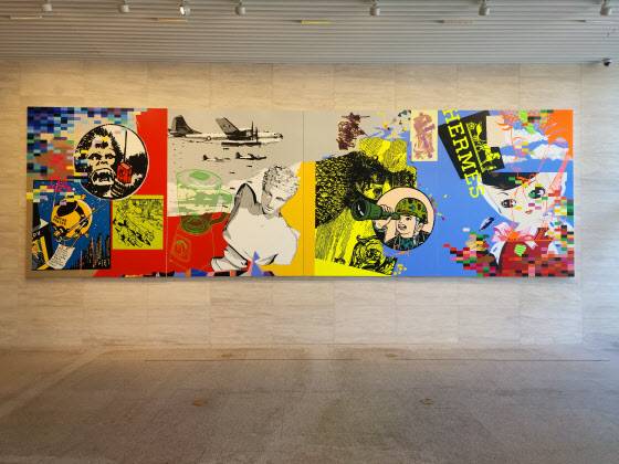 개인전 ‘제어할 수 없는’ 전경(사진=이동기 작가 제공).