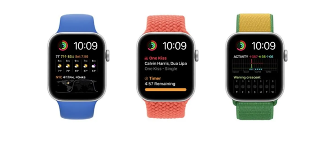 애플이 건강관리 기능을 강화해 선보일 것으로 예측되는 애플워치8 예상 이미지. 91모바일 제공