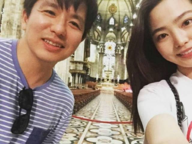 당구선수 차유람(오른쪽)과 남편 이지성 작가. 이지성 작가 인스타그램