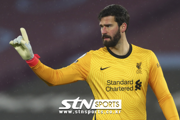 리버풀 FC 알리송 베케르 골키퍼. 사진｜뉴시스/AP