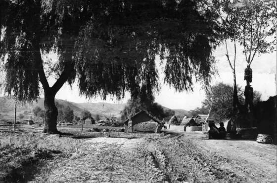 만주국 시절 동북의 전형적인 농촌 풍경. [사진 김명호]