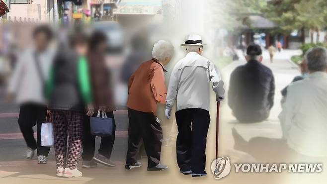 노인 (CG) [연합뉴스TV 제공]