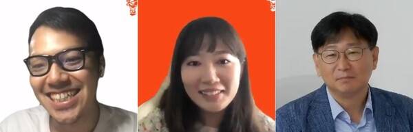 나가노 고 라이브 이벤트 매니저(좌측부터),&nbsp;아유미 오하시 APAC 제품 마케팅 매니저,&nbsp;이상열 고양시 CVB 사무국장