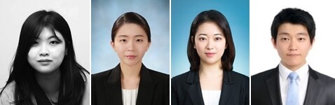 왼쪽부터 <한겨레> 이우연·장예지·박지영·박준용 기자