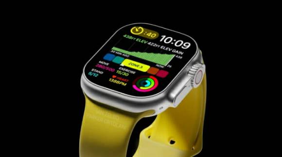 애플의 신제품 행사가 임박한 가운데 정보기술(IT)매체 맥루머스가 지난 6일(현지시각) '애플워치 프로'의 예상 이미지를 공개했다. /사진=이안젤보 트위터