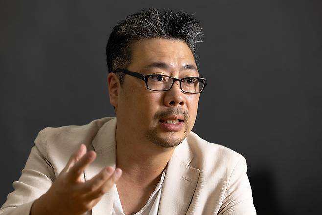권창호 웹툰협회 사무국장은 플랫폼이 나서서 작가를 보호해야 한다고 말했다. ⓒ시사IN 조남진