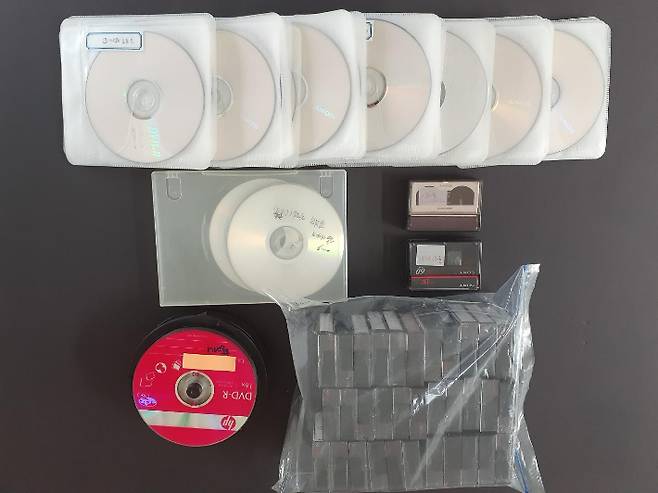 위안부 피해자 구술·시청각 기록물. 경남도청 제공