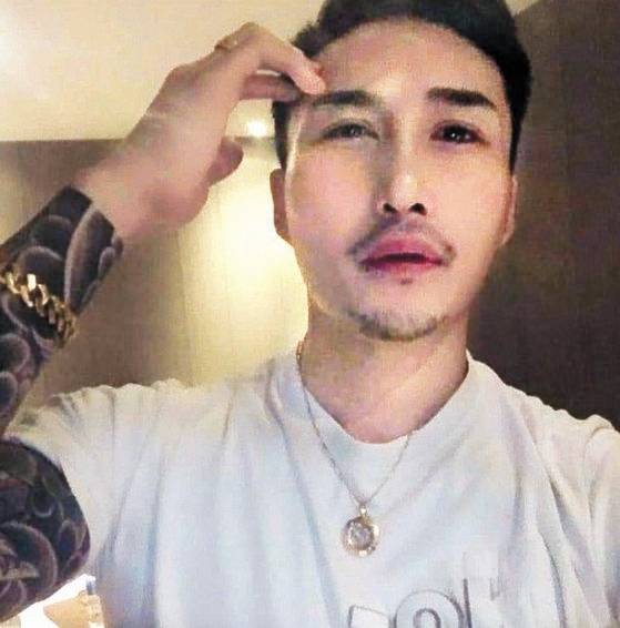 20대 대선 당시 이재명 더불어민주당 대선후보(현 민주당 대표)의 ‘조폭연루설’을 주장한 박철민씨. 장영하 변호사 제공