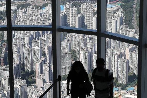 서울 송파구 롯데월드타워 서울스카이에서 바라본 잠실 아파트 단지 모습. (자료사진) 2022.9.7/뉴스1 ⓒ News1 박세연 기자 /사진=뉴스1