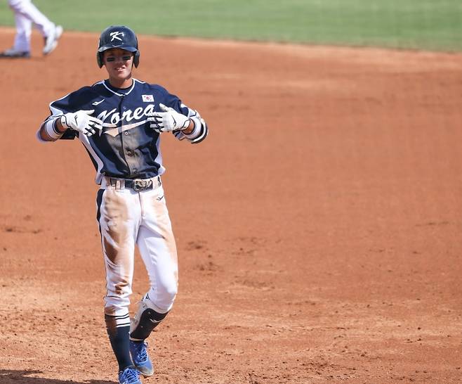 남아공전에서 콜드게임 승리한 대한민국 대표팀. 사진제공=WBSC