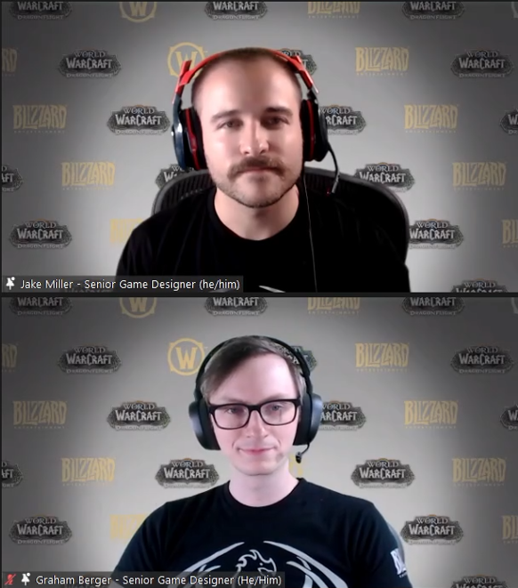 제이크 밀러 선임 게임 디자이너(상), 그레이엄 버거 선임 게임 디자이너