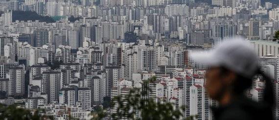 서울 남산에서 바라본 서울시내 아파트의 모습. /뉴시스