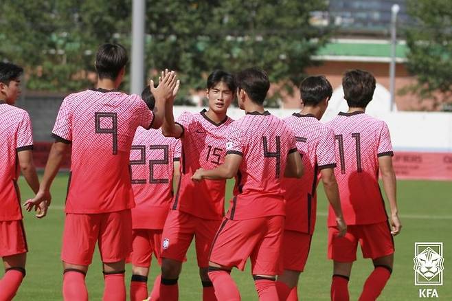 한국 남자 20세 이하(U-20) 축구대표팀. ⓒ 대한축구협회