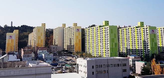 광양 중마2차 사랑으로 부영 임대 아파트 전경 [부영그룹 제공]