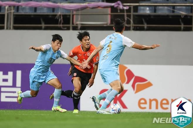 [서울=뉴시스]프로축구 제주 유나이티드 진성욱 (사진 = 프로축구연맹 제공)