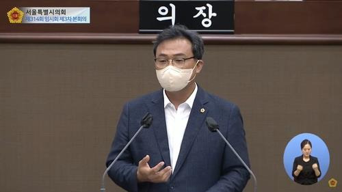 발언하는 더불어민주당 이상훈 시의원 [서울시의회 유튜브 중계화면 캡처. 재판매 및 DB 금지]