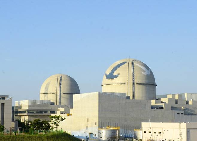 신고리 원자력발전소 3·4호기. (사진=한국수력원자력)