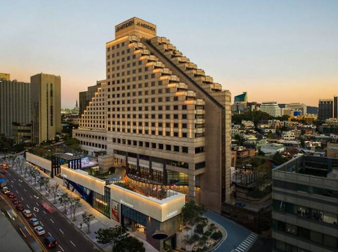 웰스어드바이저스가 현대건설과 함께 인수 개발할 르메르디앙 호텔/조선DB