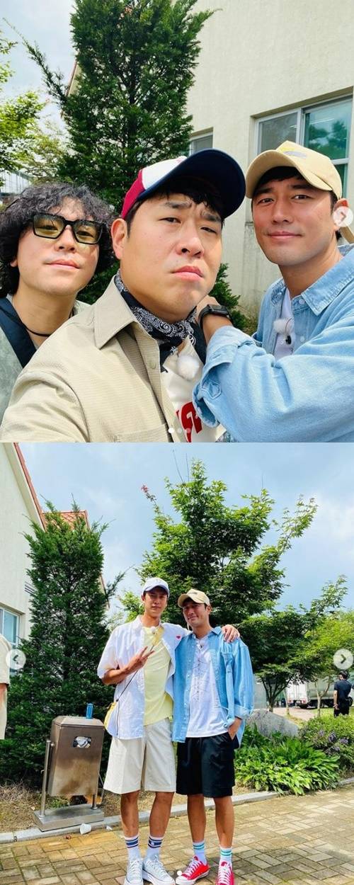 배우 조한선이 ‘1박 2일’ 출연 인증샷을 공개했다. 사진=조한선 인스타그램