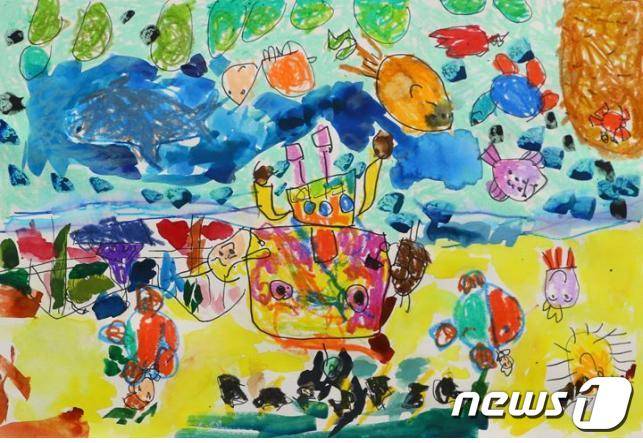 유치원부 금상 작품(부산시 제공)