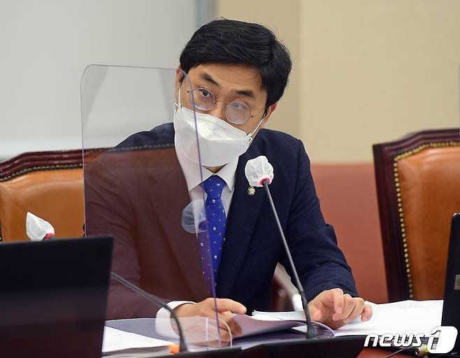 이정문 더불어민주당 의원. 2021.10.6/뉴스1 ⓒ News1 이동해 기자