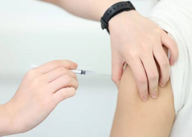 COVID-19 Vaccination. Yonhap News