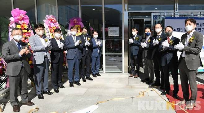 한림대 ‘뇌혈관질환 선도연구센터’ 개소식. (한림대 제공)