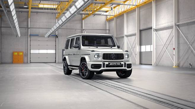 메르세데스-AMG G 63 마그노 히어로 에디션 '오팔라이트 화이트 마그노 익스클루시브'. 메르세데스-벤츠코리아 제공