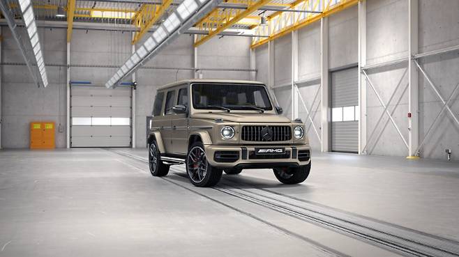 메르세데스-AMG G 63 마그노 히어로 에디션 '칼라하리 골드 마그노'. 메르세데스-벤츠코리아 제공