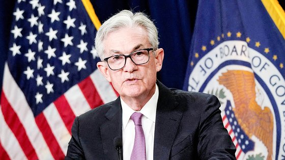 Fed는 21일 연방공개시장위원회(FOMC)에서 정책금리를 3~3.25%로 0.75%포인트 인상했다. 연합뉴스