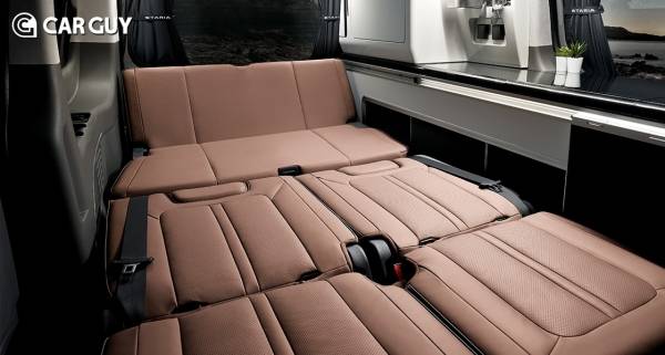 3열 의자는 다용도로 활용이 가능하다