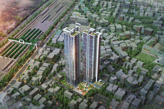 천안 조양아파트 재건축 조감도