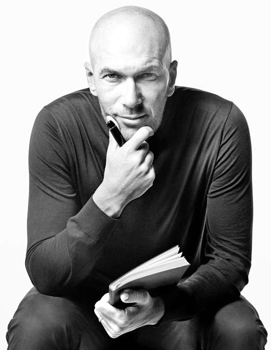 몽블랑은 세계적인 축구 선수이자 감독인 지네딘 지단(Zinedine Zidane)을 새로운 마크 메이커로 발표했다.  [사진 몽블랑]