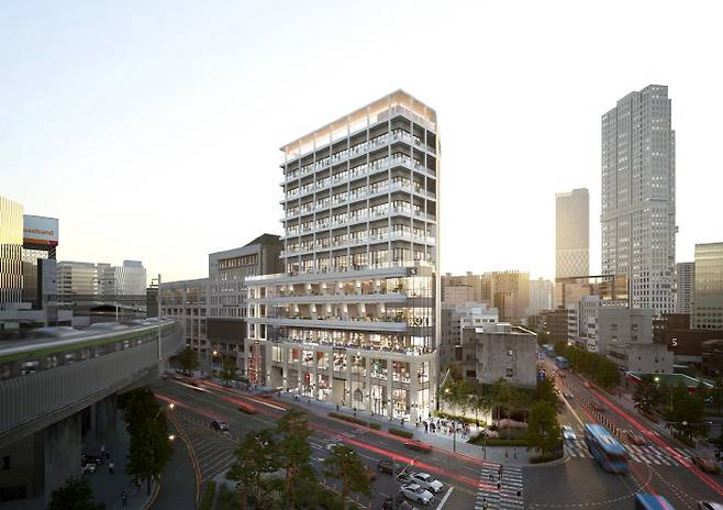 서울 성동구 '루프스테이션 서울숲' 조감도. [사진 제공 = 네오밸류]