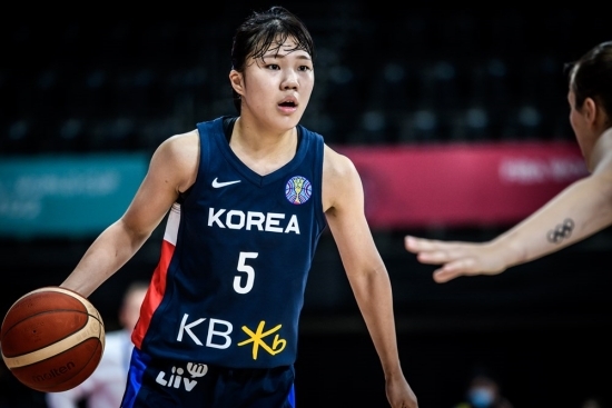 한국 여자농구 대표팀은 23일 시드니에서 열린 월드컵 벨기에와의 경기에서 61-84로 패했다. 사진=FIBA 제공