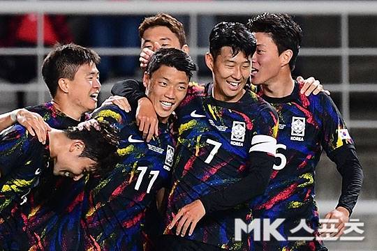 손흥민과 황희찬이 코스타리카전에서 골을 넣었다. 사진(고양)=천정환 기자