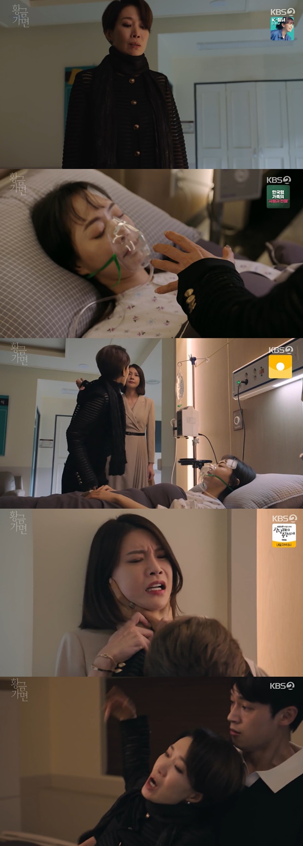 나영희 차예련 연민지 / 사진=KBS2 황금가면 캡처