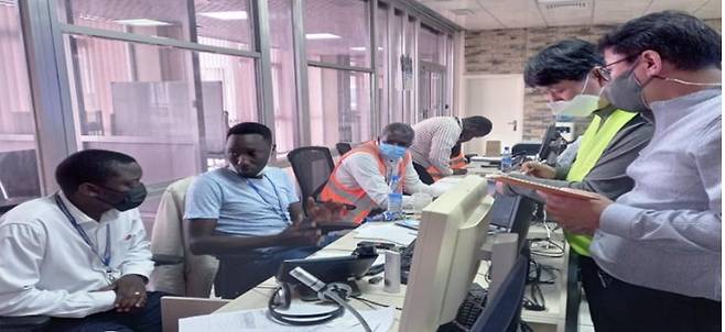 항공 운항에 필요한 자동화 시스템 구축 장면 [한국공항공사 제공]