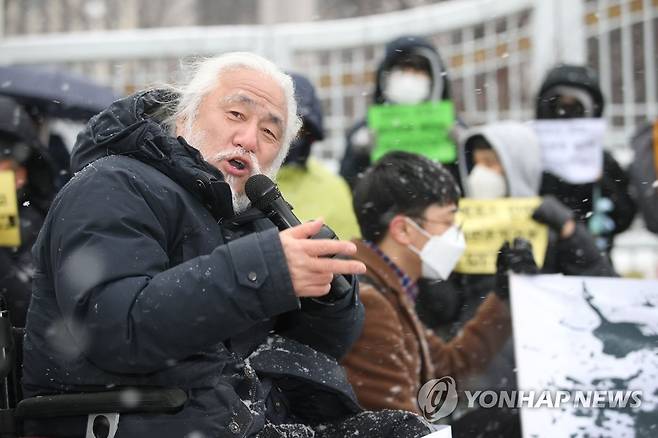 박경석 전국장애인차별철폐연대 대표 [연합뉴스 자료사진]