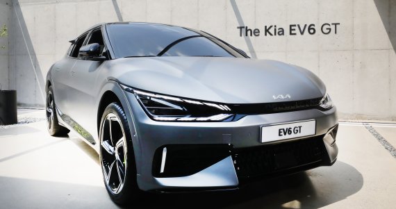 기아의 첫 고성능 전기차 EV6 GT. /뉴스1